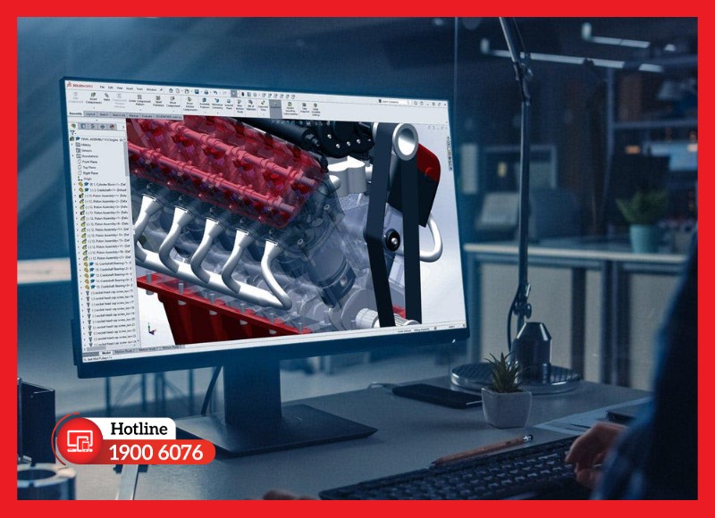 Thiết kế mô hình 3D tham số với độ chính xác kỹ thuật cao