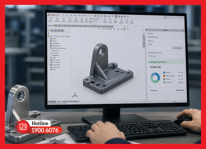 Ước tính chi phí sản xuất với Costing Tool