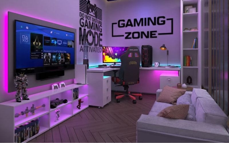 50+ mẫu decor phòng gaming đẹp mê ly