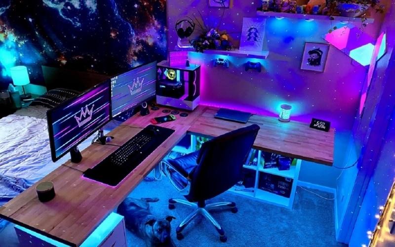 50+ mẫu decor phòng gaming đẹp mê ly