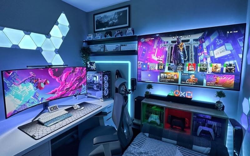 50+ mẫu decor phòng gaming đẹp mê ly