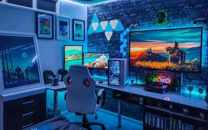 50+ mẫu decor phòng gaming đẹp mê ly