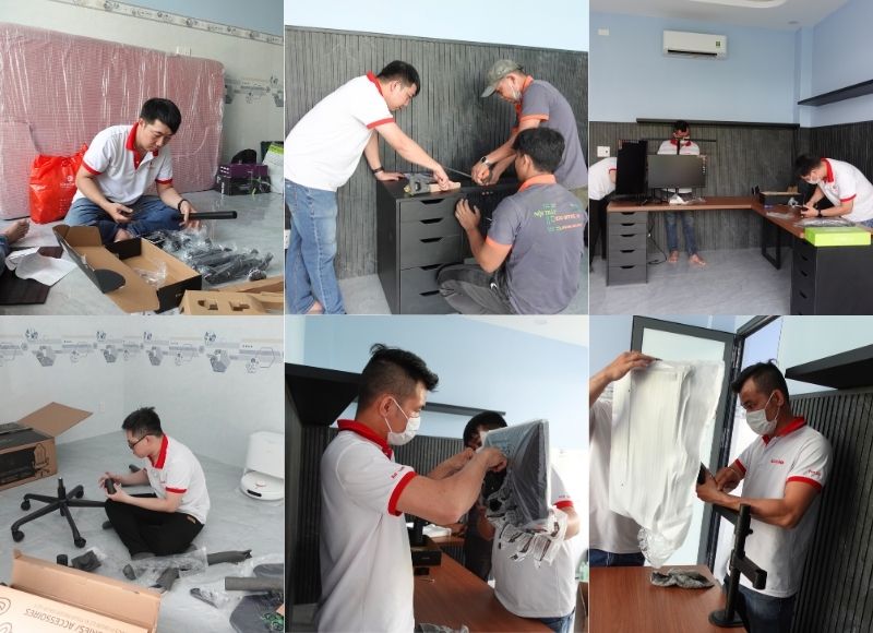 dịch vụ thiết kế thi công góc làm việc-iCare60 #6