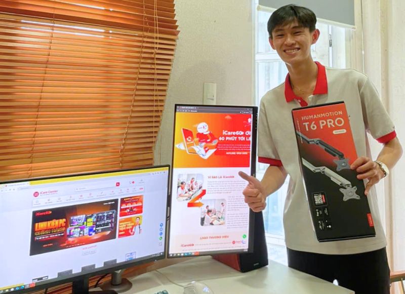 dịch vụ thiết kế thi công góc làm việc-iCare60 #3