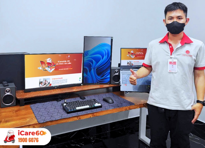 Đi dây cho khách hàng tại Bình Trị Đông B