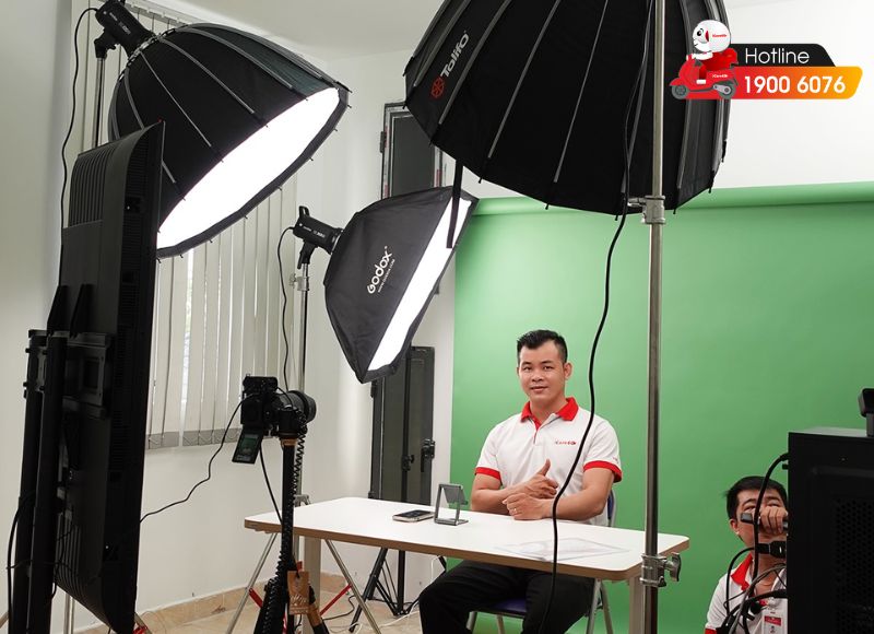 Chọn không gian phù hợp để livestream