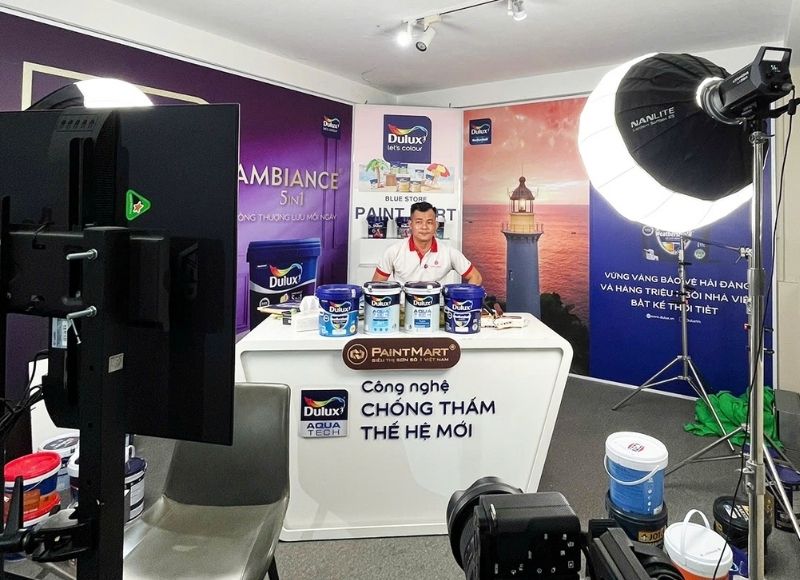 Setup chuyên nghiệp giúp tăng tỷ lệ chốt đơn khi livestream