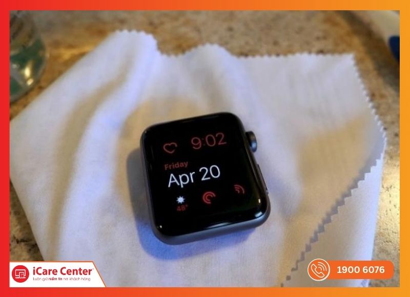 iCare Center lưu ý sau đến khách hàng sau khi sửa Apple Watch