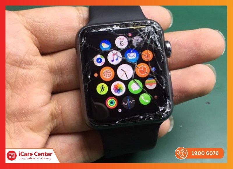Apple Watch hư hỏng, từ va đập, ngấm nước đến lỗi phần mềm