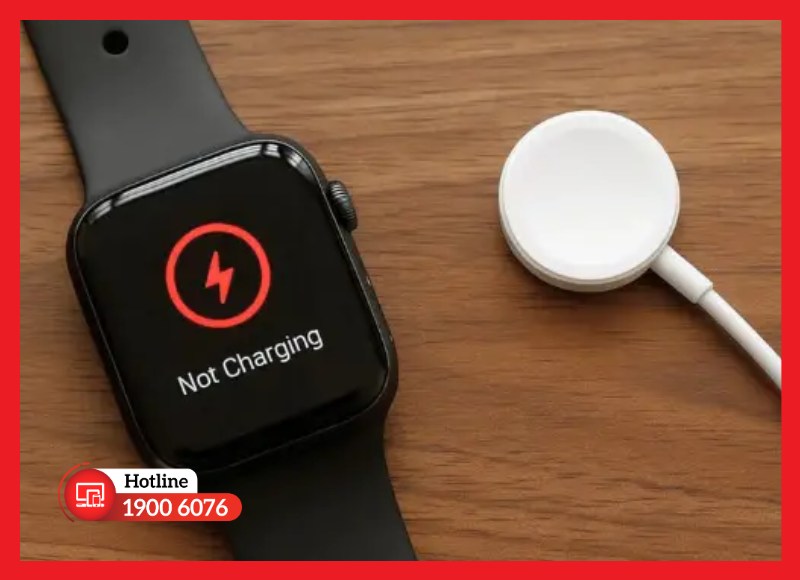Dấu hiệu nên sửa sạc Apple Watch mới