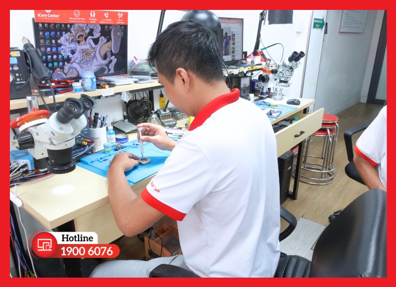 Quy trình thay nút xoay Digital Crown Apple Watch chuyên nghiệp