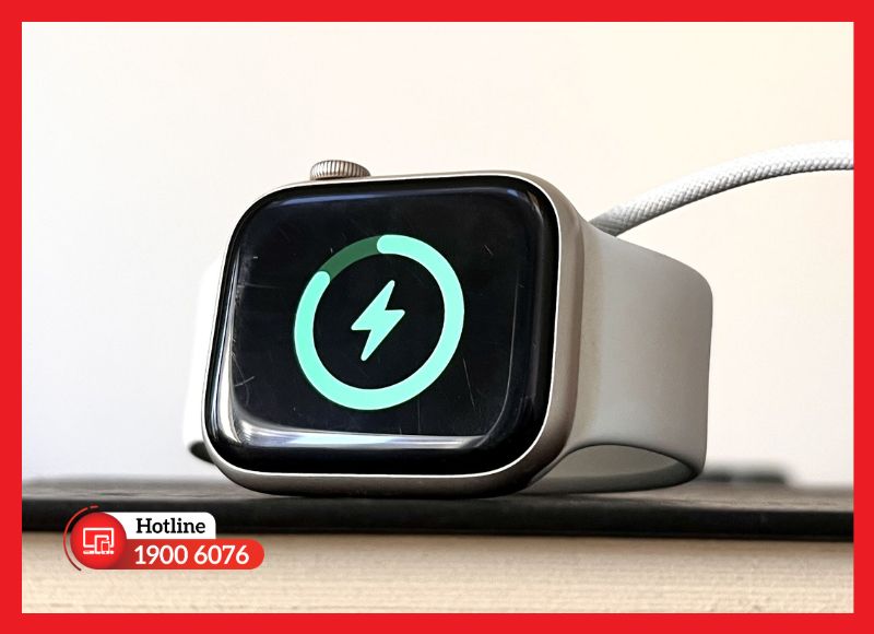 Pin Apple Watch yếu, sạc không ổn định