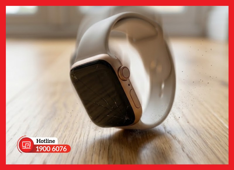 Nguyên nhân khiến vỏ Apple Watch bị móp méo, trầy xước