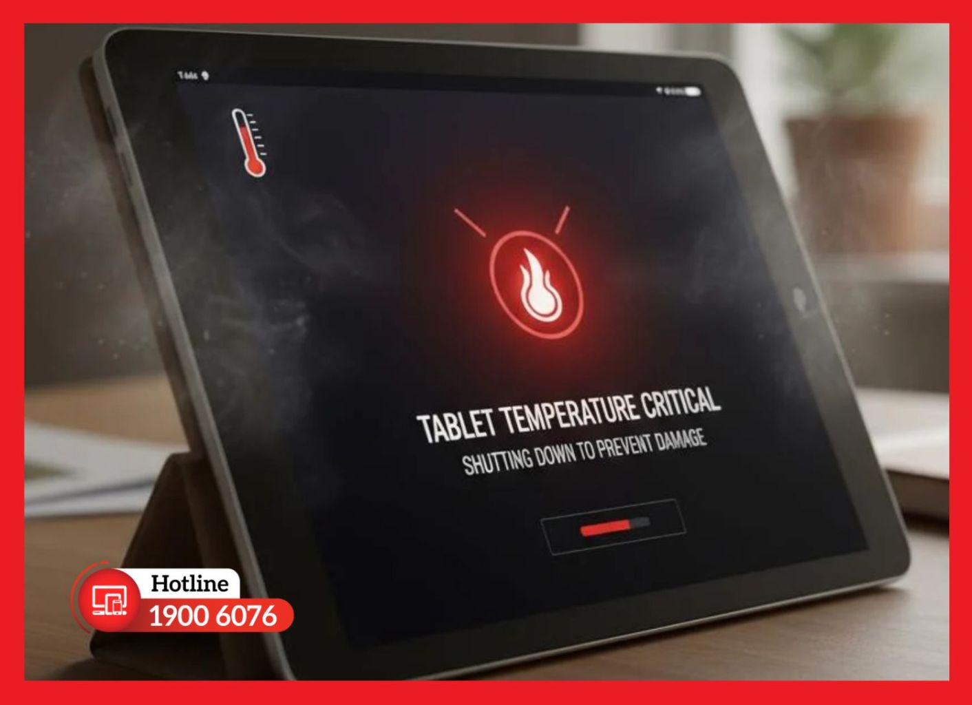 iPad quá nhiệt khi pin chai, cần kiểm tra ngay