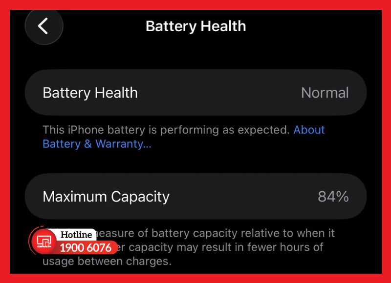 Các mức dung lượng pin iPhone và cách đánh giá