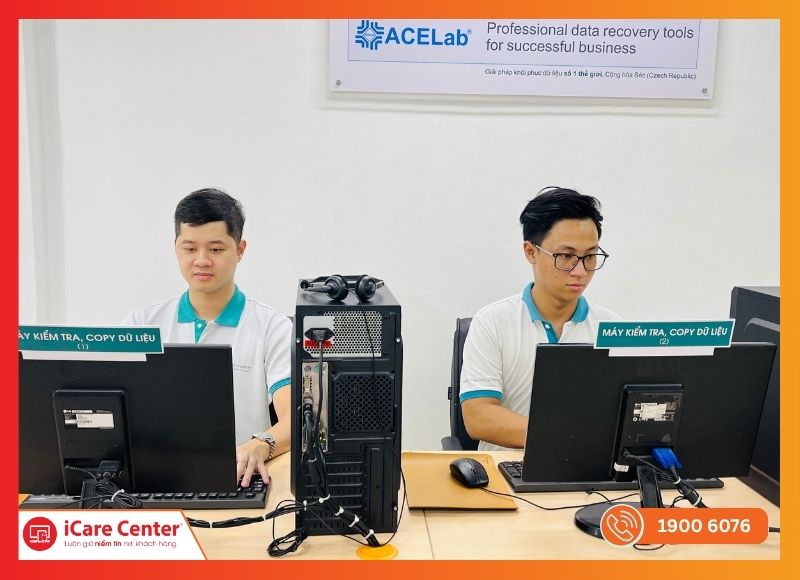 Dịch vụ xóa và tiêu hủy dữ liệu chuyên nghiệp tại iCare Center.