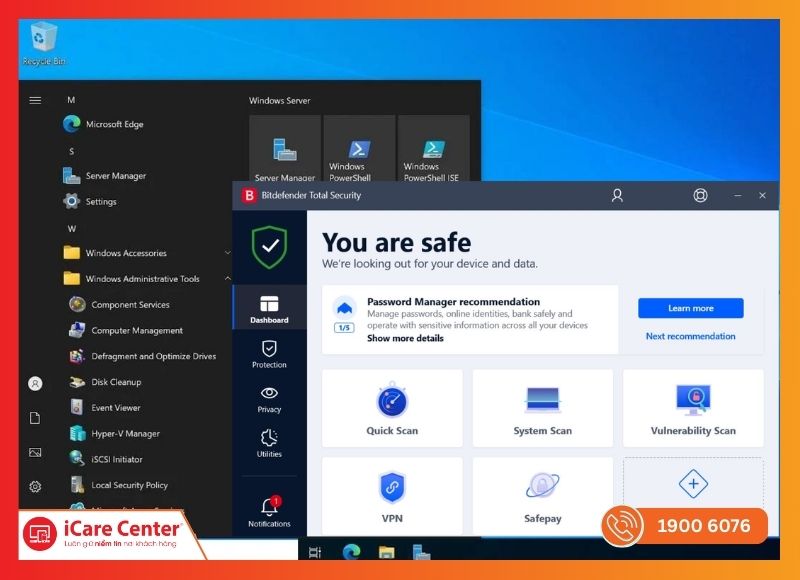 cấu hình windows server 2016-iCareCenter #24