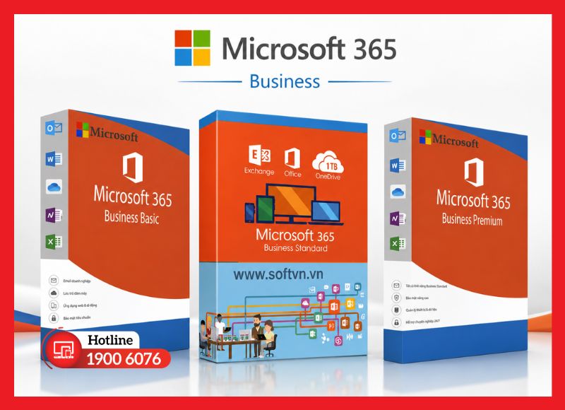 Gói Microsoft 365 phù hợp cho từng quy mô doanh nghiệp
