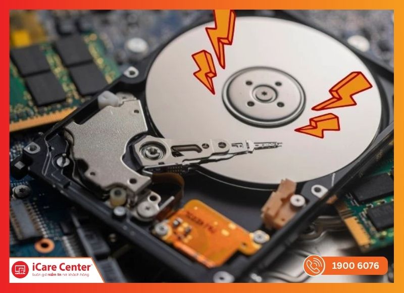 dấu hiệu cần cứu dữ liệu HDD
