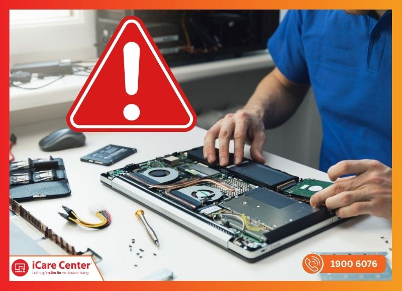 lưu ý tránh tự tháo lắp ổ cứng HDD để cứu dữ liệu