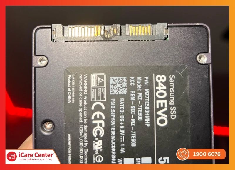 cứu dữ liệu ổ cứng ssd chết-iCareCenter #15