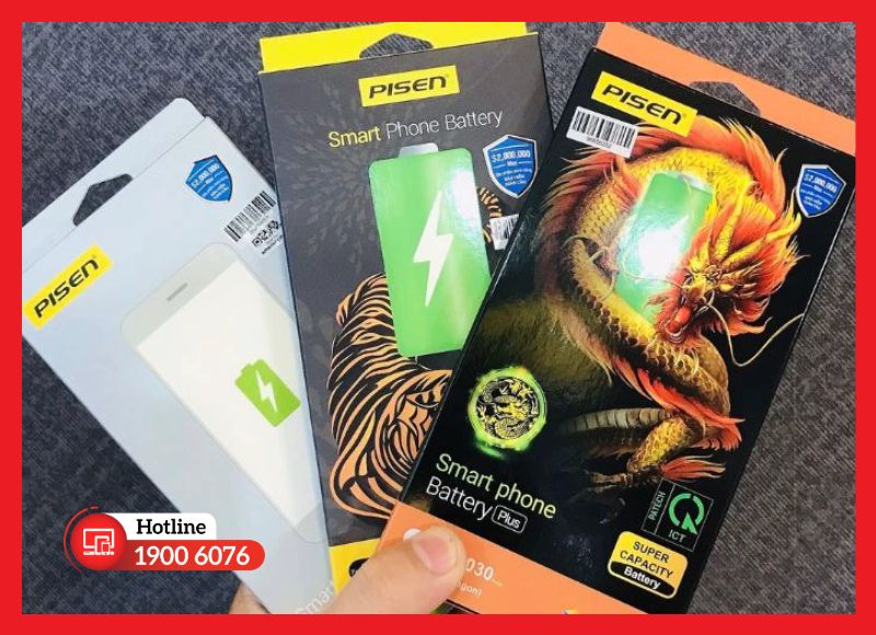 Các loại pin Pisen: tiêu chuẩn, dung lượng cao và siêu cao