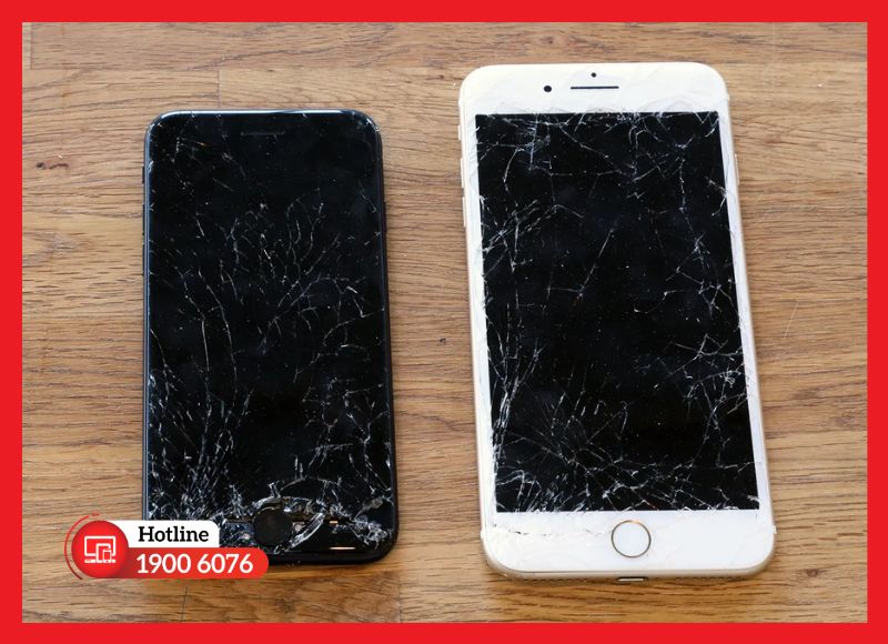 Các nguyên nhân phổ biến gây vỡ màn hình iPhone