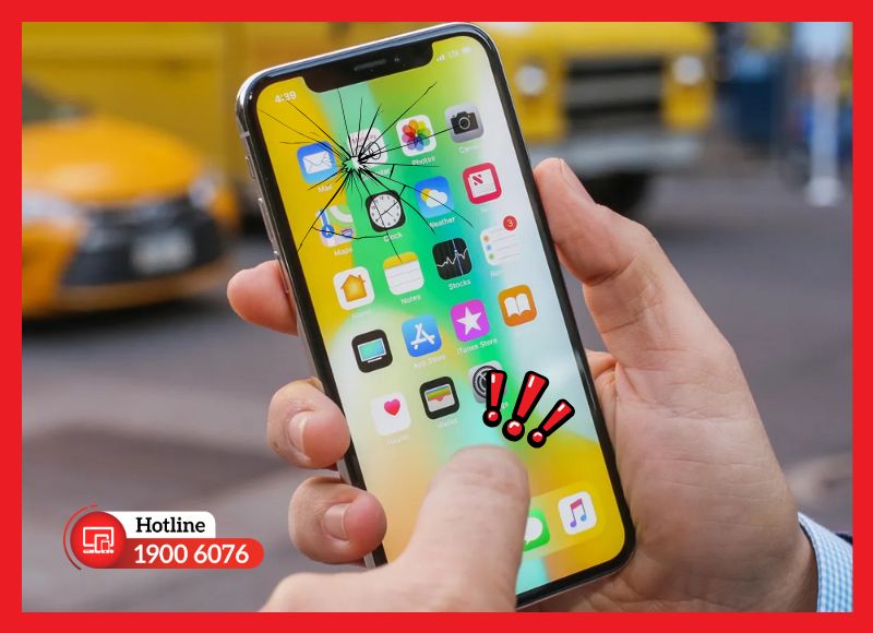 Cảm ứng loạn, chậm hoặc liệt một phần màn hình