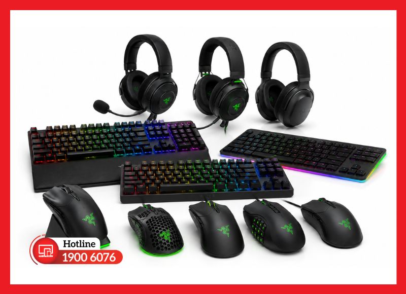 Chuột, bàn phím và tai nghe cho trải nghiệm gaming