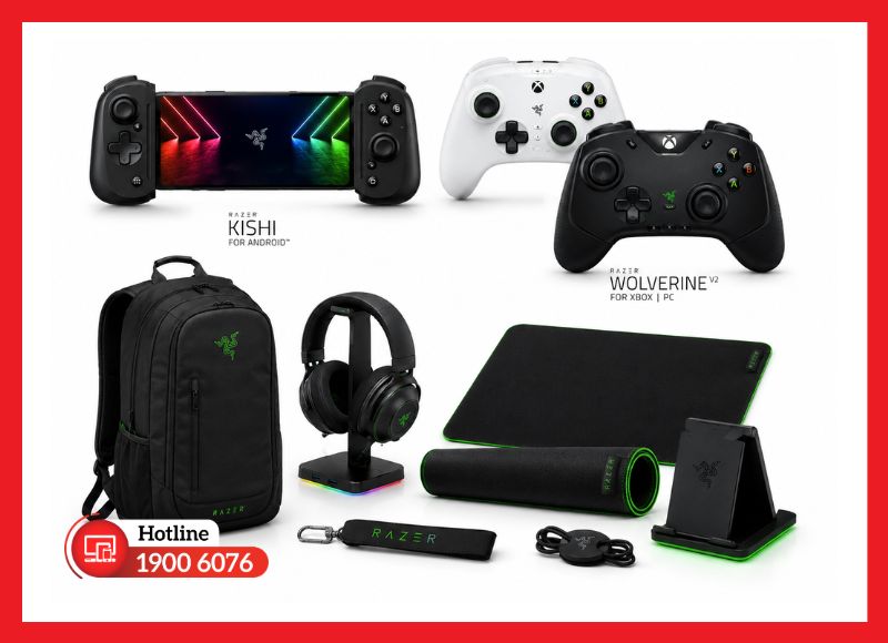 Phụ kiện Razer cho mobile và console