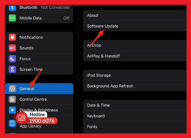 Cập nhật iPadOS mới nhất