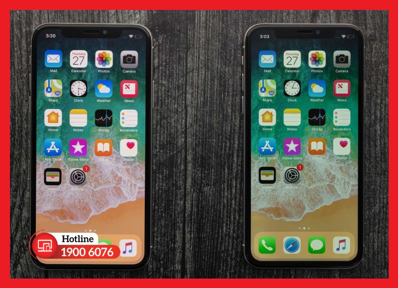 Chất lượng hiển thị sau khi thay màn iPhone có thể bị ảnh hưởng