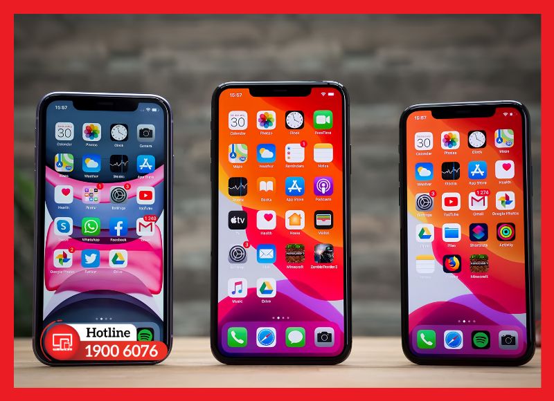 Các loại màn hình iPhone phổ biến hiện nay