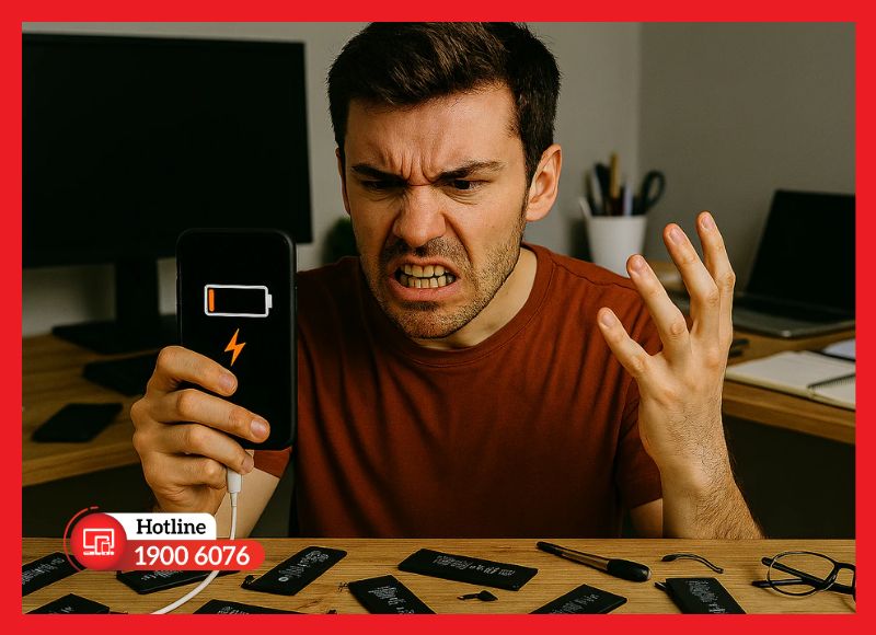 Rủi ro khi thay pin iPhone tại nơi không uy tín