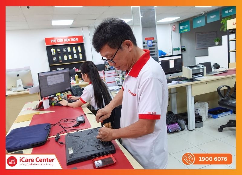 Dịch vụ sửa laptop bị gãy bản lề uy tín, nhanh chóng tại iCare Center