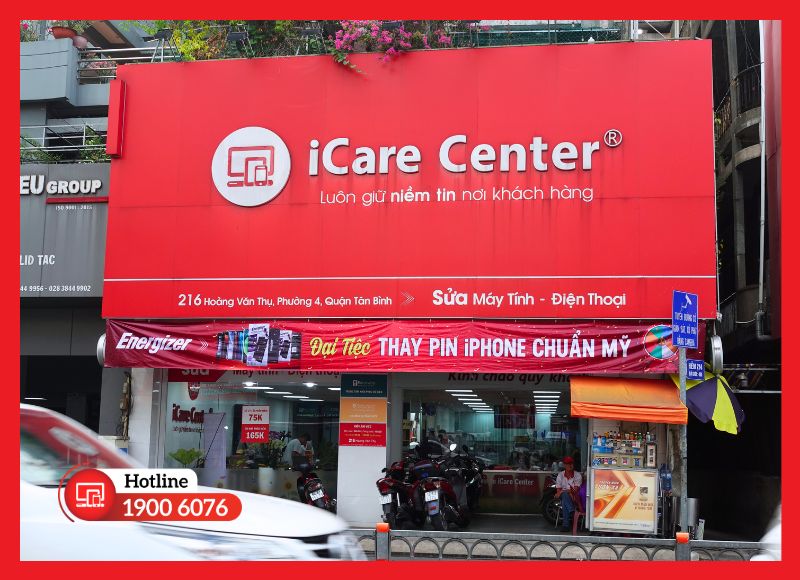 iCare Center - địa chỉ sửa màn hình iPhone uy tín, lấy liền tại TP.HCM