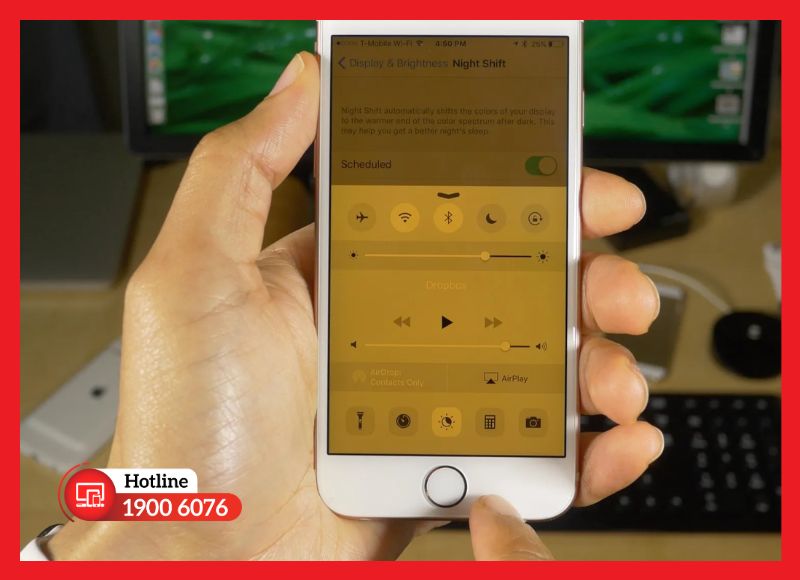 Các nguyên nhân phổ biến khiến màn hình iPhone bị vàng