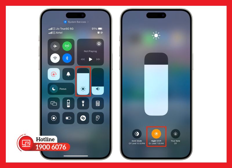 Hướng dẫn tắt Night Shift trên iPhone