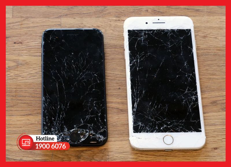 Các nguyên nhân phần cứng khiến iPhone bị sọc màn hình