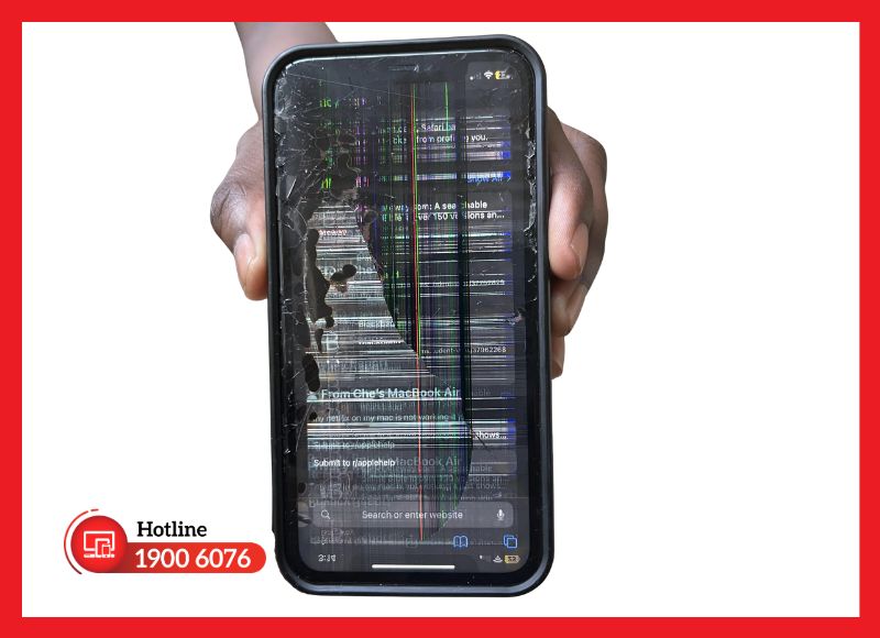 Dấu hiệu cần mang iPhone đi sửa khi bị sọc màn hình