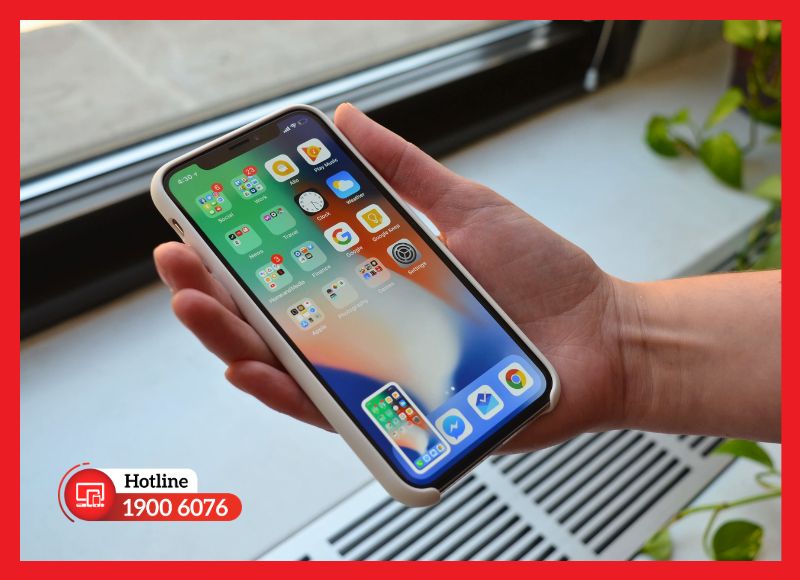 Cách hạn chế lỗi màn hình iPhone bị ám hồng khi sử dụng