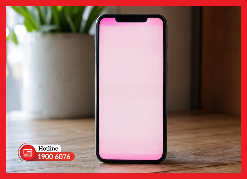 Các nguyên nhân phổ biến khiến màn hình iPhone bị ám hồng