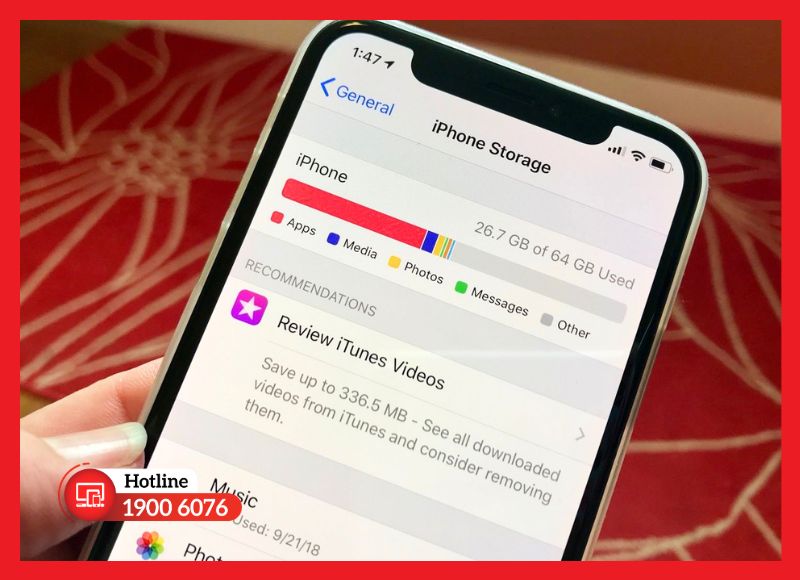 Giải phóng dung lượng và gỡ ứng dụng gây xung đột trên iPhone