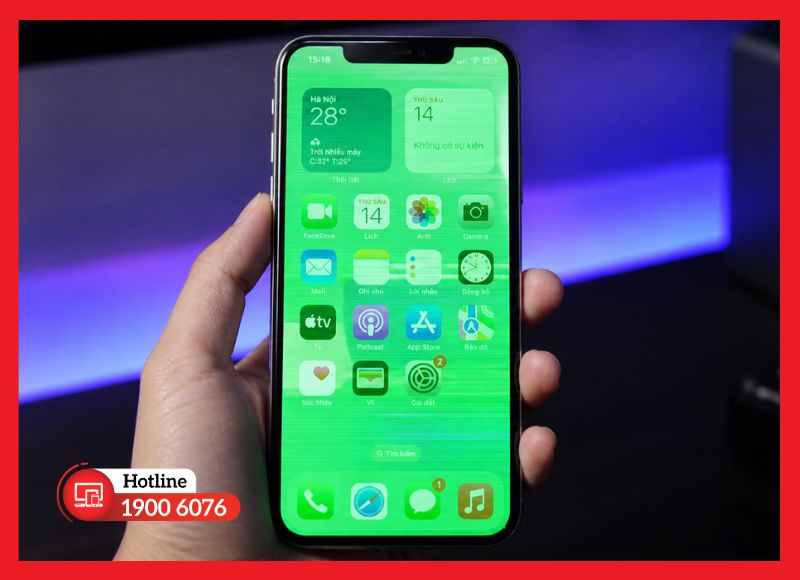 Lỗi phần cứng hoặc cáp màn hình không ổn định