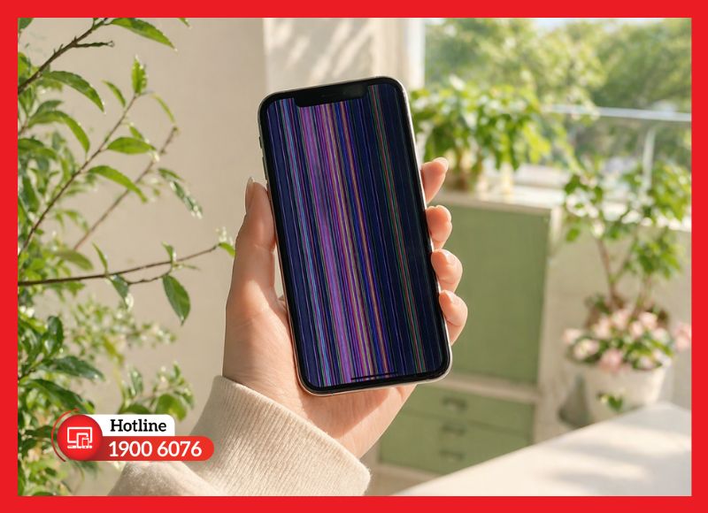 Màn hình lỗi làm giảm trải nghiệm và độ an toàn khi dùng