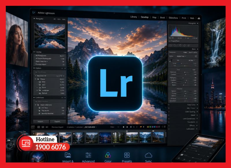 Adobe Lightroom - quản lý và chỉnh màu ảnh chuyên nghiệp