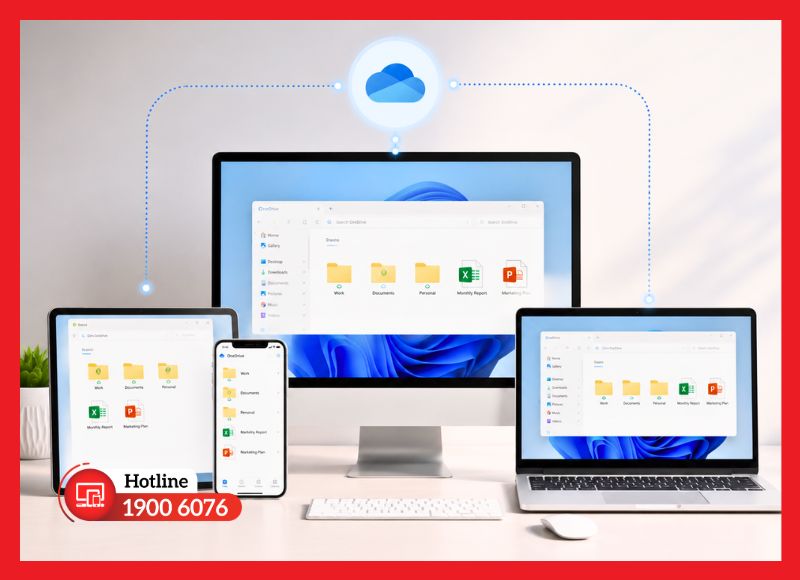 Microsoft 365 hỗ trợ đồng bộ dữ liệu trên nhiều thiết bị