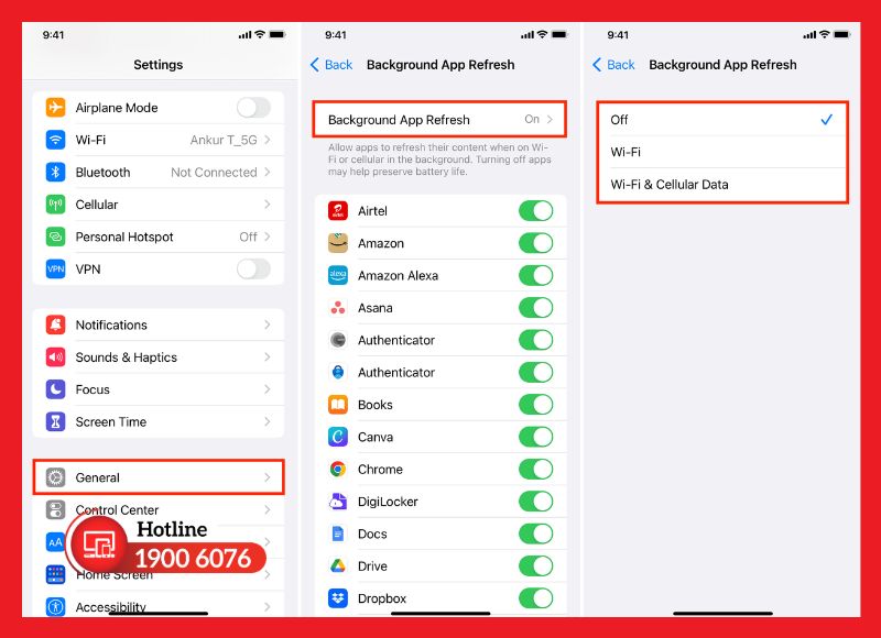 Tối ưu cài đặt giúp giảm hao pin iPhone