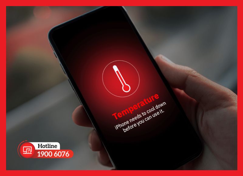 iPhone nóng lên bất thường do pin xuống cấp