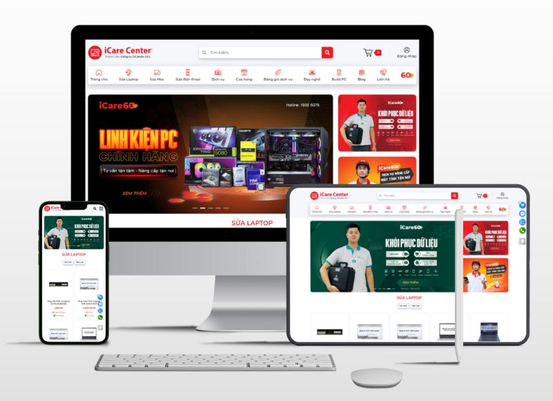 Website giúp xây dựng hình ảnh chuyên nghiệp và lâu dài